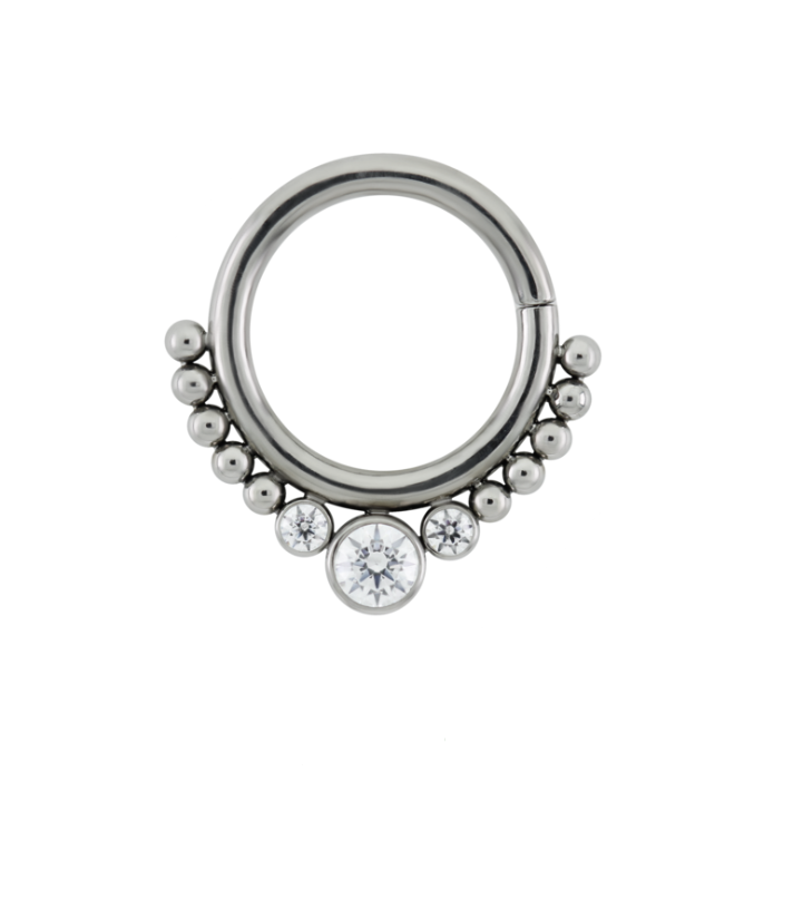 16 Gauge HSMR-F Seam Ring | Elegance Piercing & Tattoo Inc